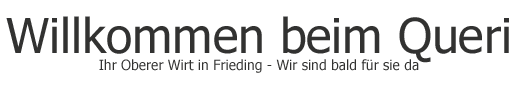 Willkommen bei Queri - Wir sind bald für sie da